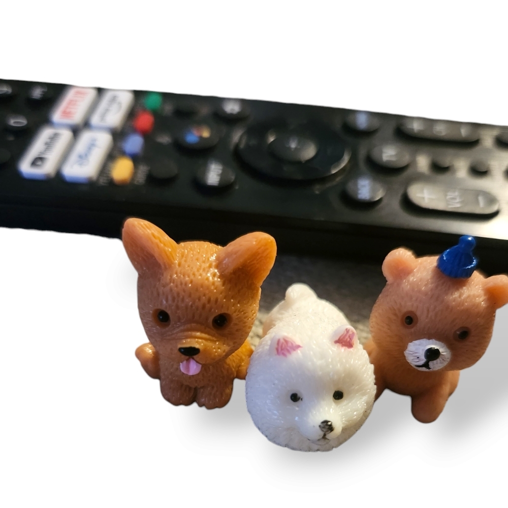 Tiny Dogs and Bear Toys